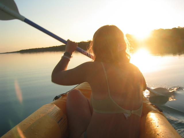 sunset paddle 2